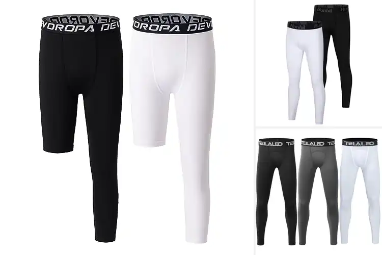 Detailed view of Best Youth Basketball Tights