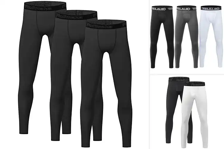 Detailed view of Best Youth Compression Pants
